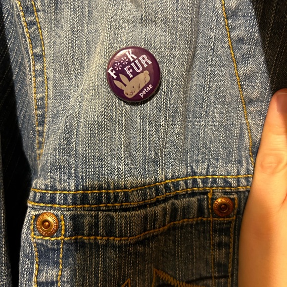 Jean Star Vintage with Vintage Pins - Picture 4 of 5